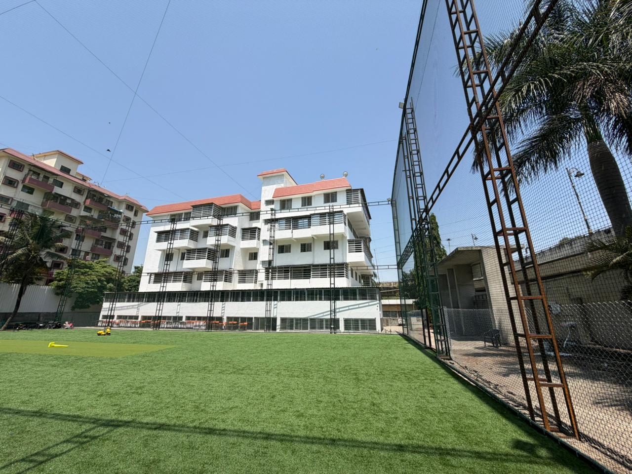 School building exterior